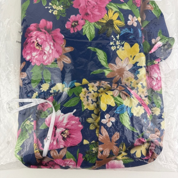 Lulus Women's XS Blue Floral Satin One Shoulder Formal Dress Prom Gown Wedding! - Picture 10 of 14